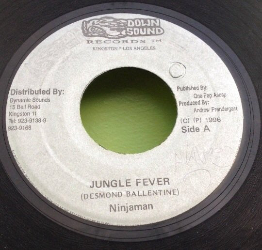 Ninjaman : Jungle Fever (7")