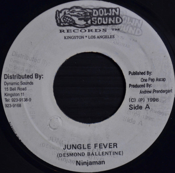 Ninjaman : Jungle Fever (7")