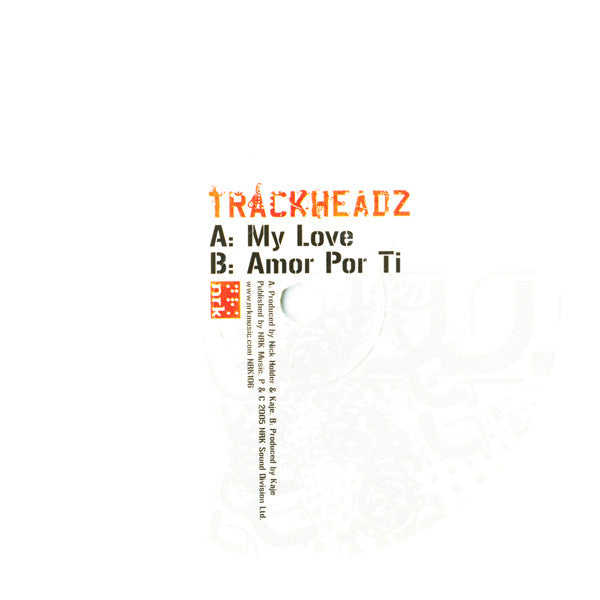 Trackheadz : My Love (10", Whi)