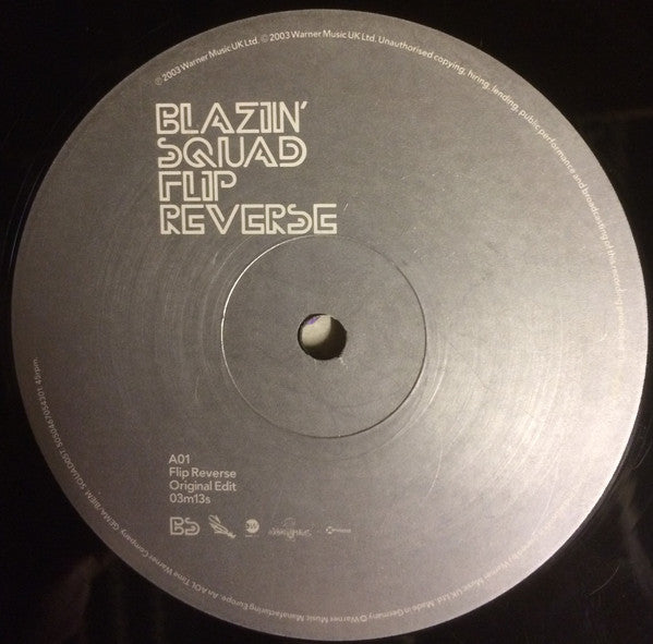 Blazin' Squad : Flip Reverse (12")