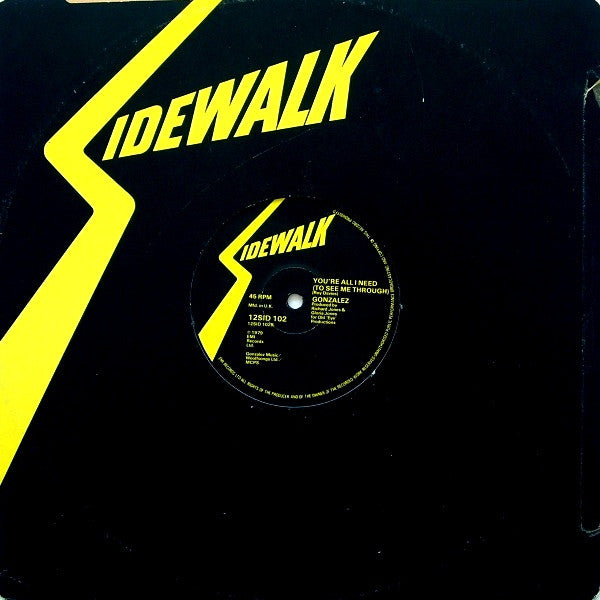 Gonzalez : Haven't Stopped Dancing Yet (12")