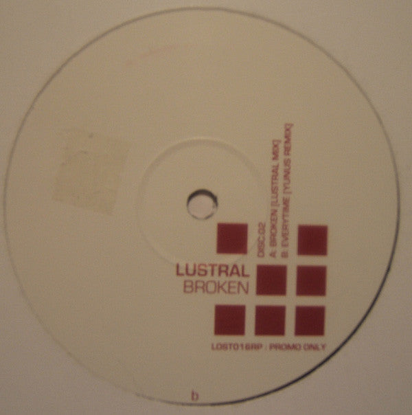 Lustral : Broken (12", Promo, 2/2)