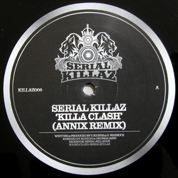 Serial Killaz (2) / Upgrade : Killa Clash (Annix Remix) / Gunshots (12")