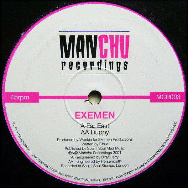 Exemen : Far East / Duppy (12")