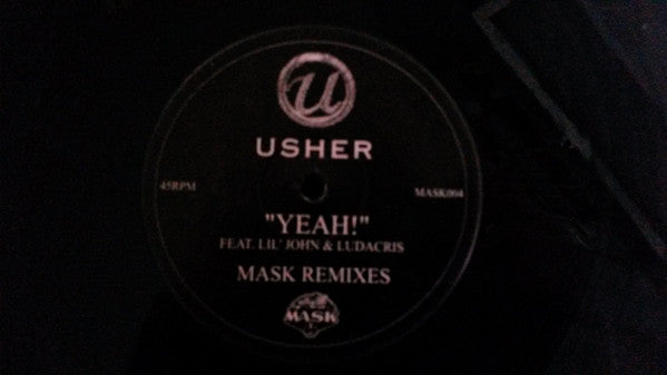 Usher Feat. Lil' John* & Ludacris : Yeah! (Mask Remixes) (12", Unofficial)