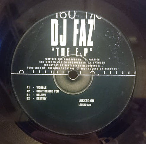DJ Faz : The E.P (12", EP)
