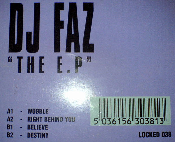 DJ Faz : The E.P (12", EP)