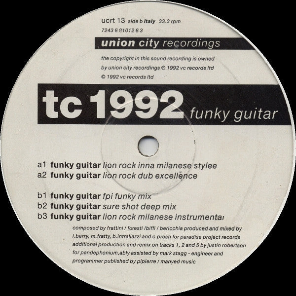 TC 1992 : Funky Guitar (12")