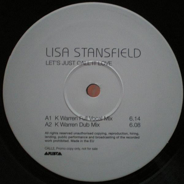 Lisa Stansfield : Let's Just Call It Love (12", Promo)