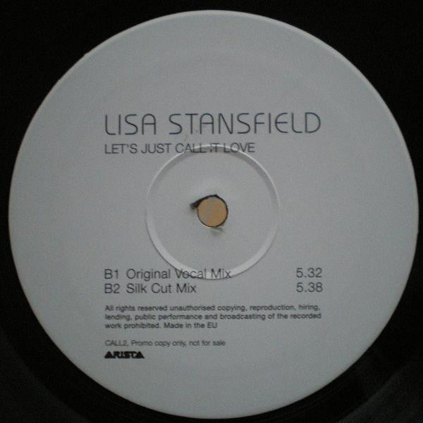Lisa Stansfield : Let's Just Call It Love (12", Promo)