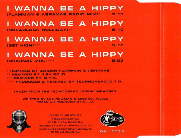 Technohead : I Wanna Be A Hippy (CD, Single)