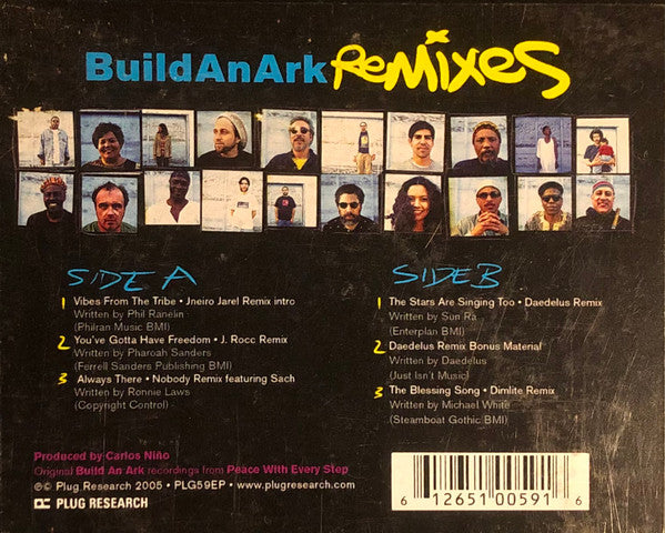 Build An Ark : Remixes (12", EP)