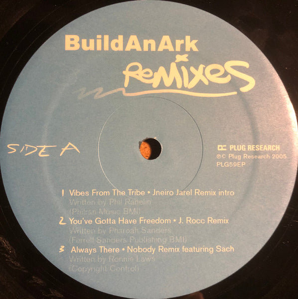 Build An Ark : Remixes (12", EP)