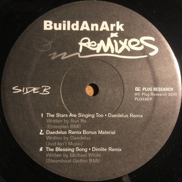 Build An Ark : Remixes (12", EP)