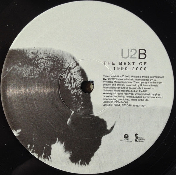 U2 : The Best Of 1990-2000 (2xLP, Comp, RM)