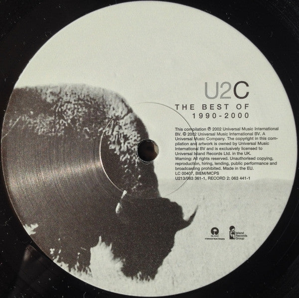 U2 : The Best Of 1990-2000 (2xLP, Comp, RM)