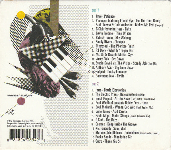 Nic Fanciulli : Renaissance Presents Nic Fanciulli (2xCD, Mixed)
