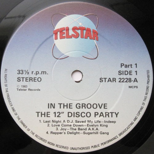 Various : In The Groove (Part 1) (LP, Comp, CBS)