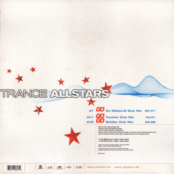 Trance Allstars : Go (12")