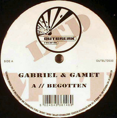Gabriel (2) & Gamet : Begotten / Headshot (12", Ltd)