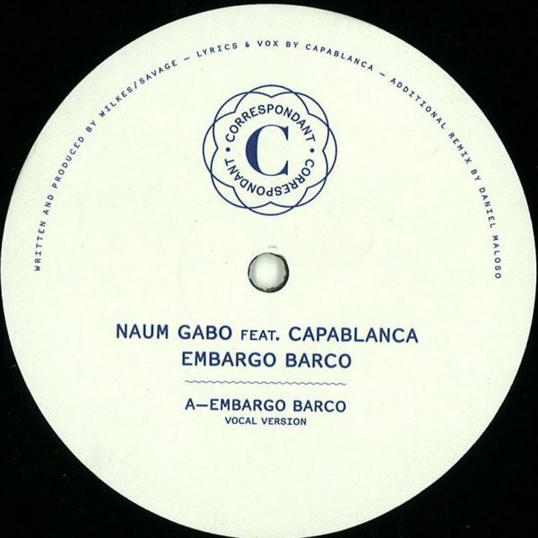 Naum Gabo : Embargo Barco (12")