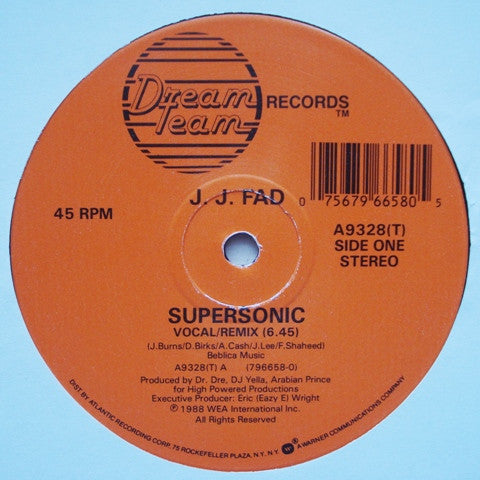 J.J. Fad : Supersonic (12")