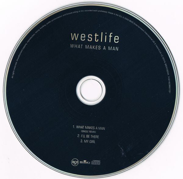 Westlife : What Makes A Man (Single Remix) (CD, Single, CD1)