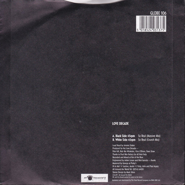 Love Decade : So Real (7")