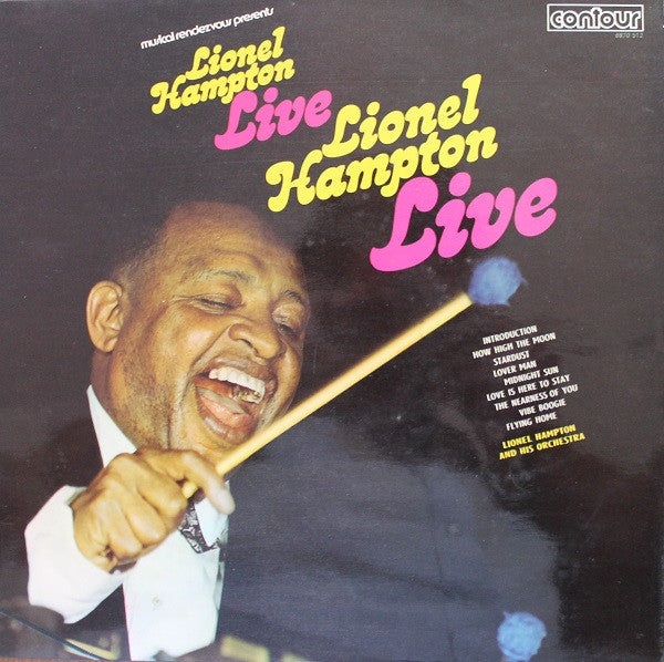 Lionel Hampton And His Orchestra : Lionel Hampton Live Lionel Hampton Live (LP, Mono)