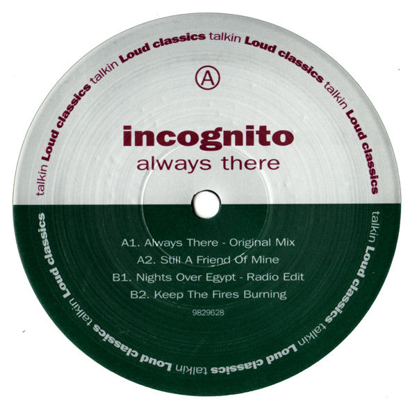 Incognito : Always There (12", Comp)