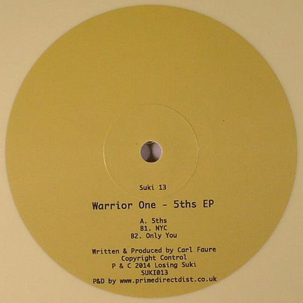 Warrior One : 5ths EP (12", EP, Yel)