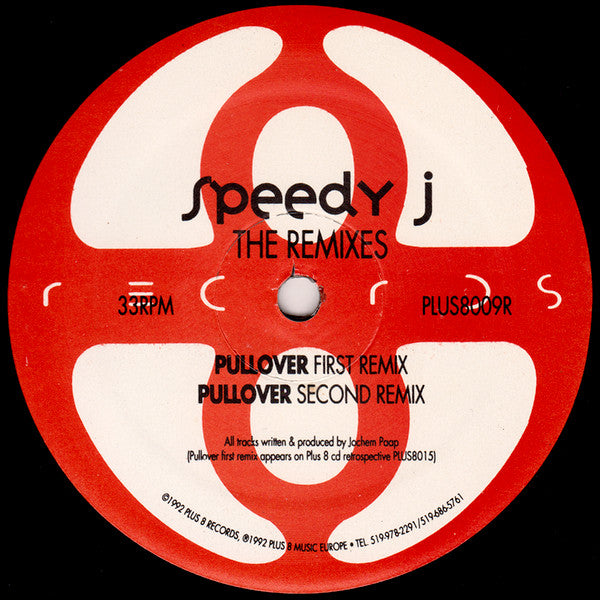 Speedy J : The Remixes (12", RP)