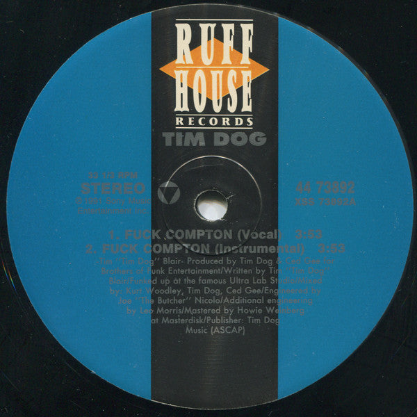 Tim Dog : Fuck Compton (12", RE)