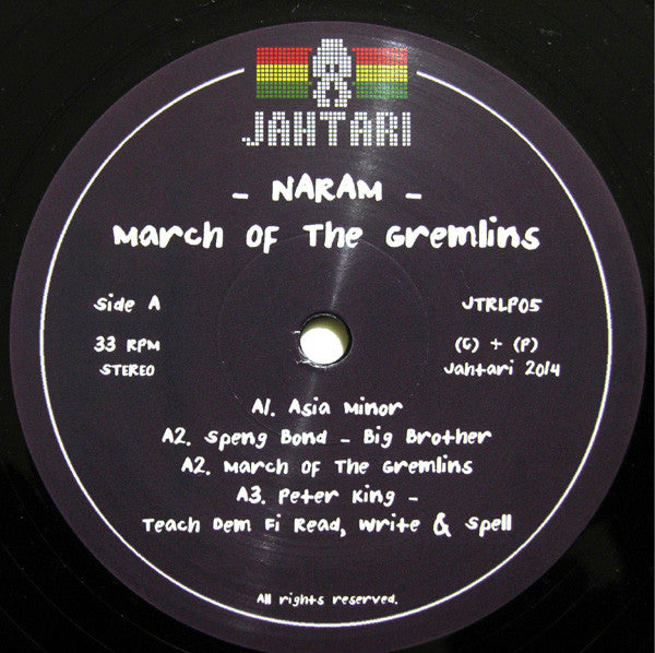 Naram : March Of The Gremlins (LP, Album + 12")
