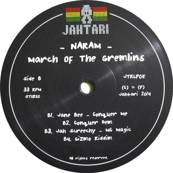 Naram : March Of The Gremlins (LP, Album + 12")