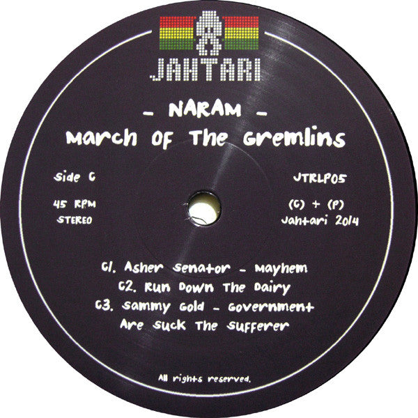 Naram : March Of The Gremlins (LP, Album + 12")