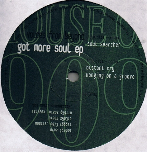 Voices From Beyond : Got More Soul EP (12", EP)