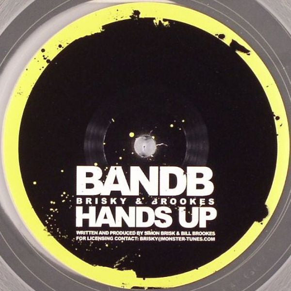 Brisky & Brookes : Hands Up (12", S/Sided, Cle)