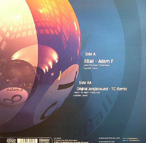 Adam F : 8Ball / Original Junglesound (TC Remix) (12")