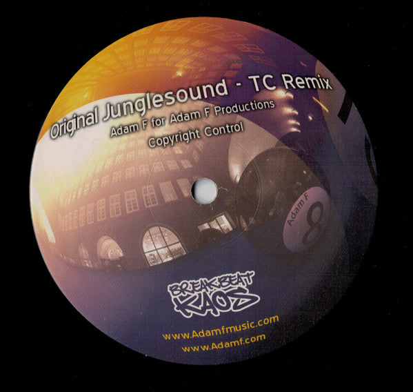 Adam F : 8Ball / Original Junglesound (TC Remix) (12")