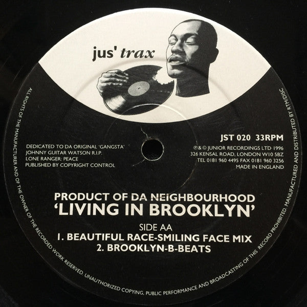 Product Of Da Neighbourhood : Living In Brooklyn (12")