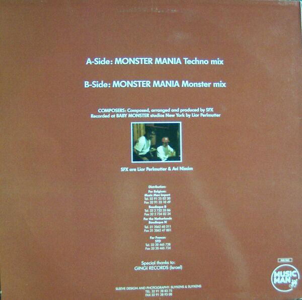 SFX : Monster Mania (12")