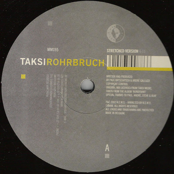 Taksi : Rohrbruch (12")