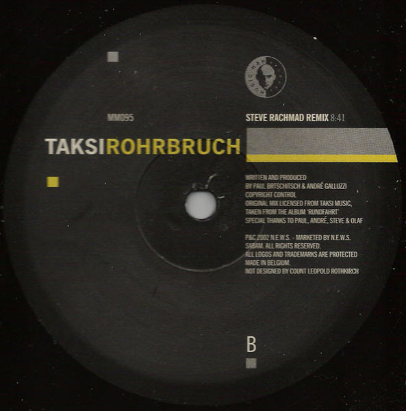 Taksi : Rohrbruch (12")