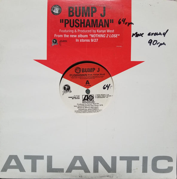 Bump J : Pushaman (12")