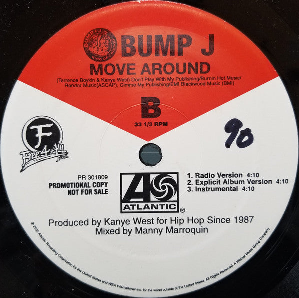 Bump J : Pushaman (12")