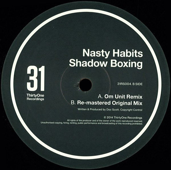 Nasty Habits : Shadow Boxing (12")