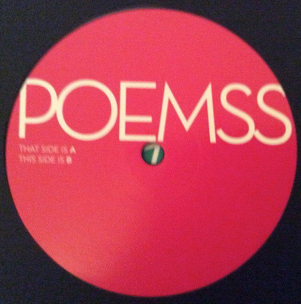 Poemss : Poemss (2x12", Album)