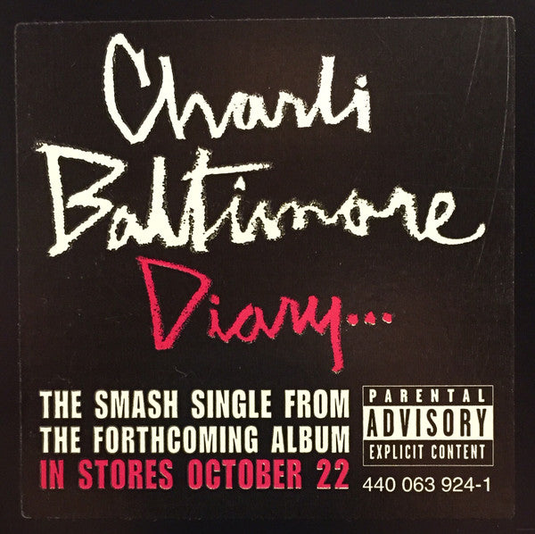 Charli Baltimore : Diary (12", Promo)