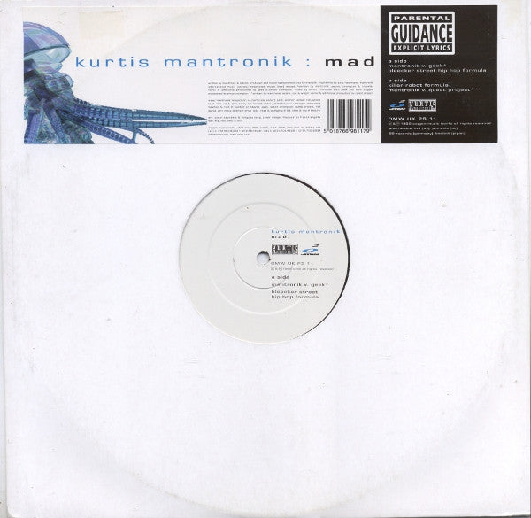 Kurtis Mantronik : Mad (12")